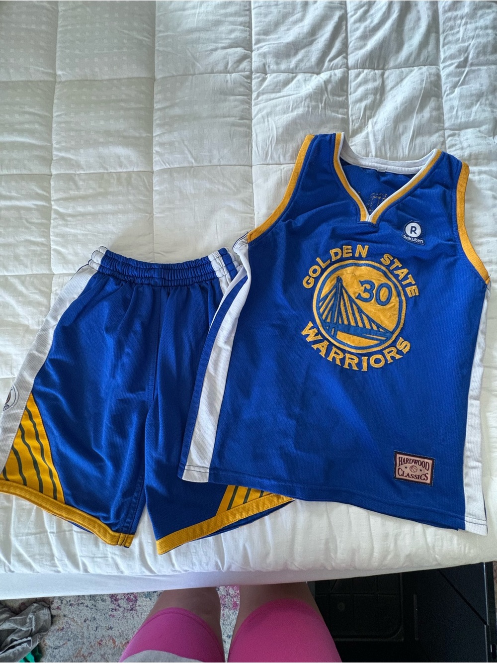 Golden State Warriors Kids Blue & Yellow Pajama Set - Team Sleepwear
